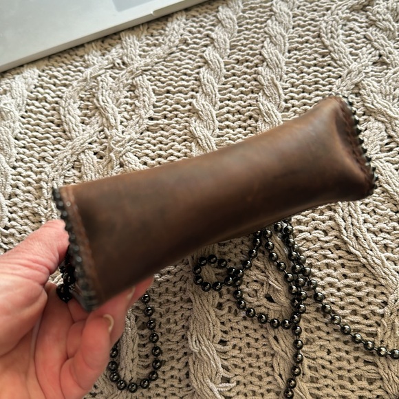 Beautiful leather skull bag.EUC!! - Picture 8 of 10